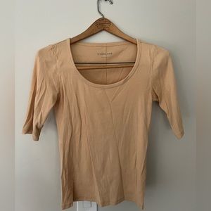 Everlane ribbed shirt - M